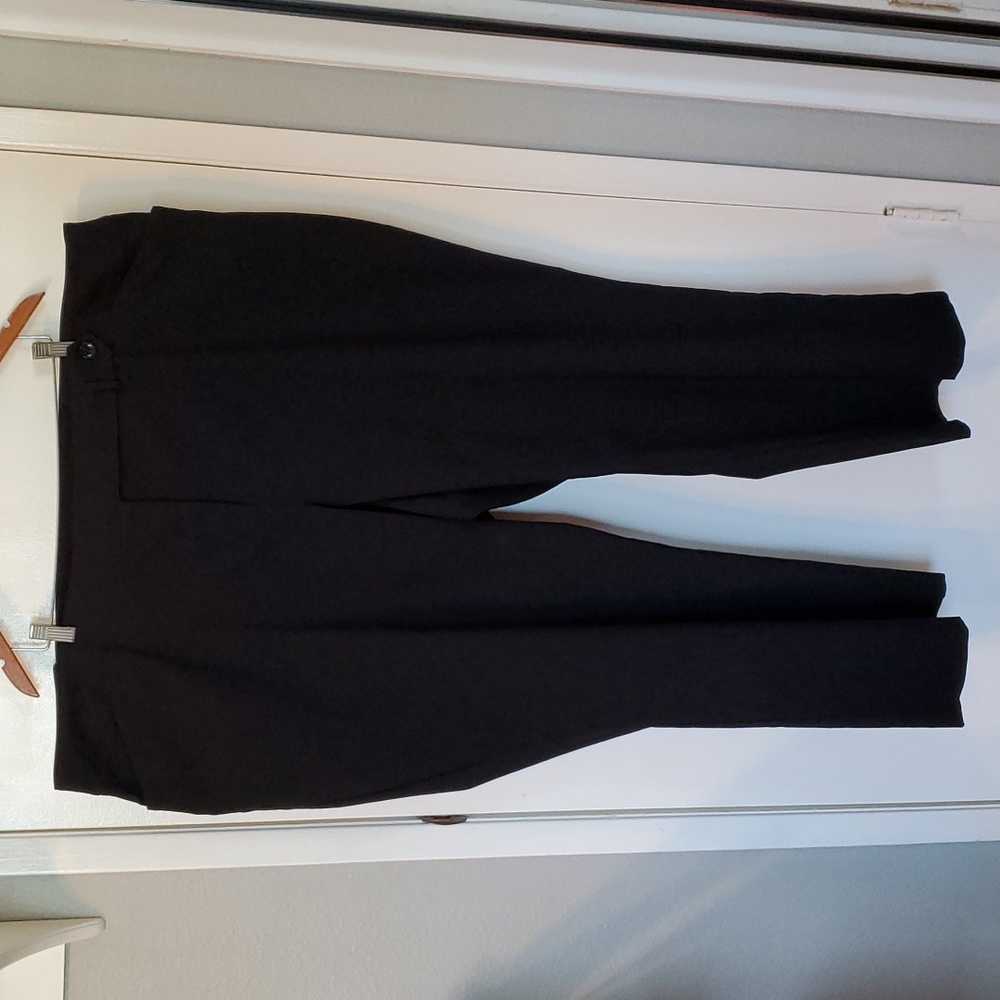 Lane Bryant Straight Leg Pants Adjustable Waist Plus Size 28 Petite